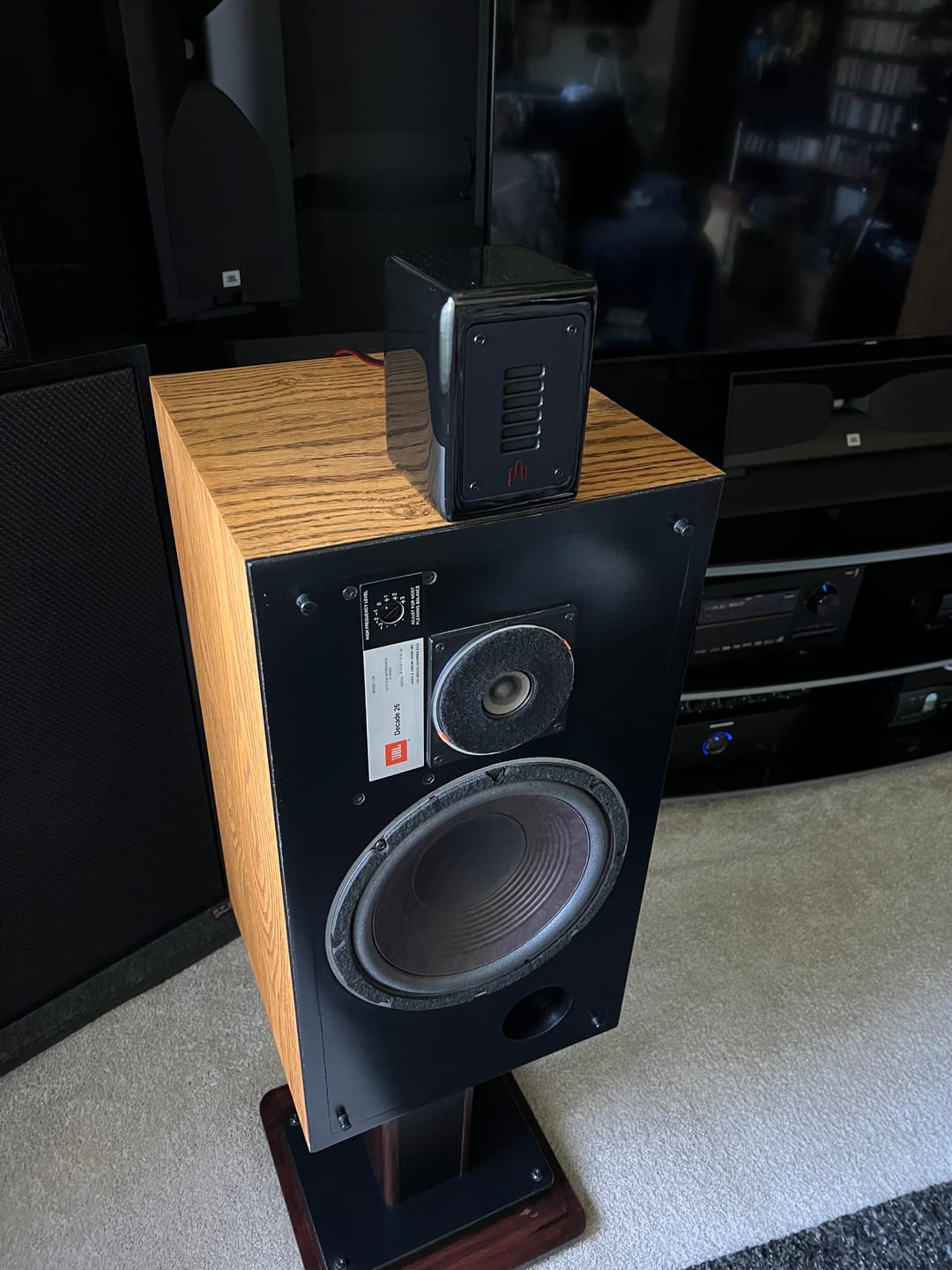 Customer photo review of PST Planar-Magnetic Ribbon Super Tweeter Speaker Pair