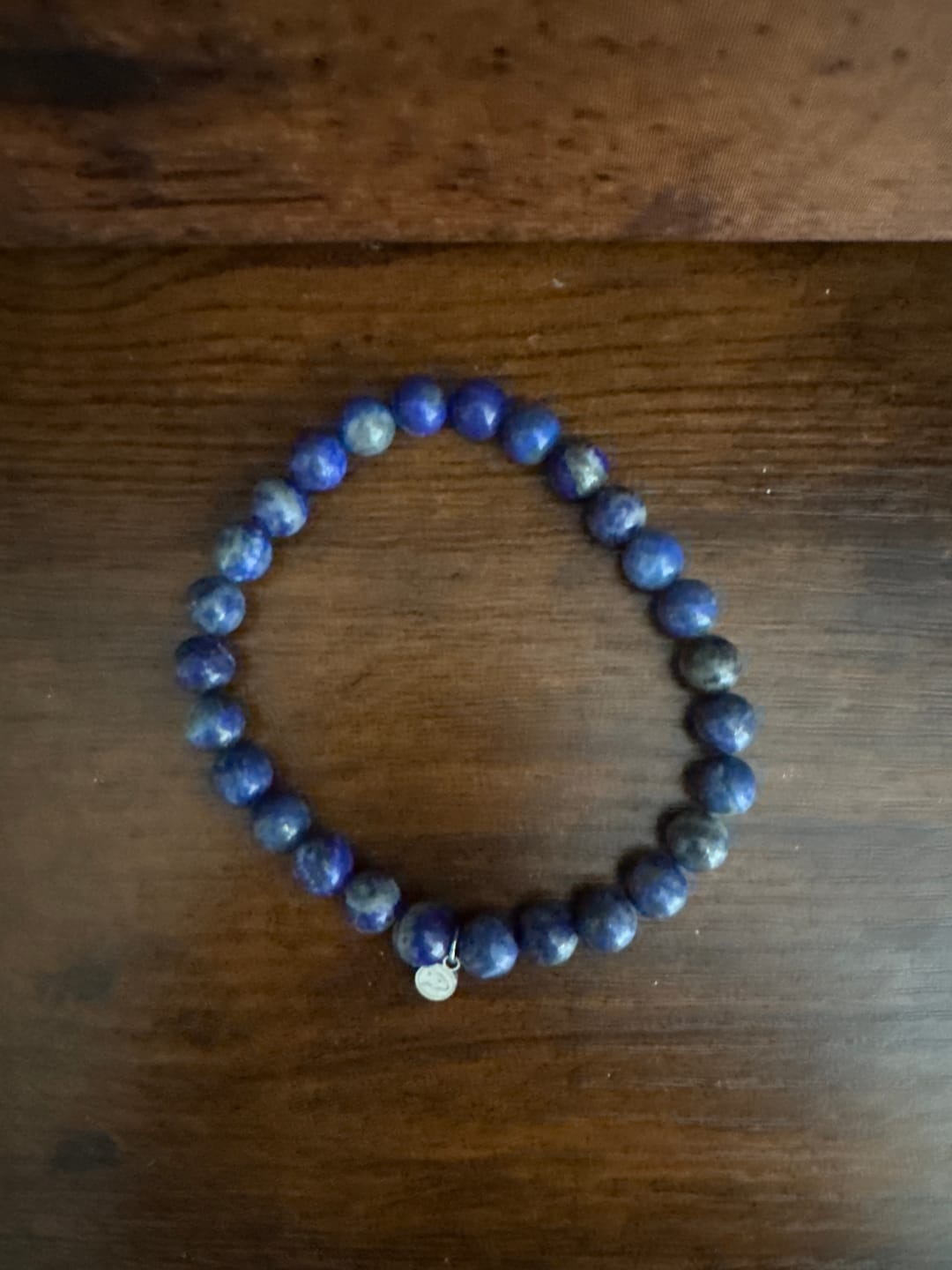 Customer photo review of Lapis Lazuli Bracelet