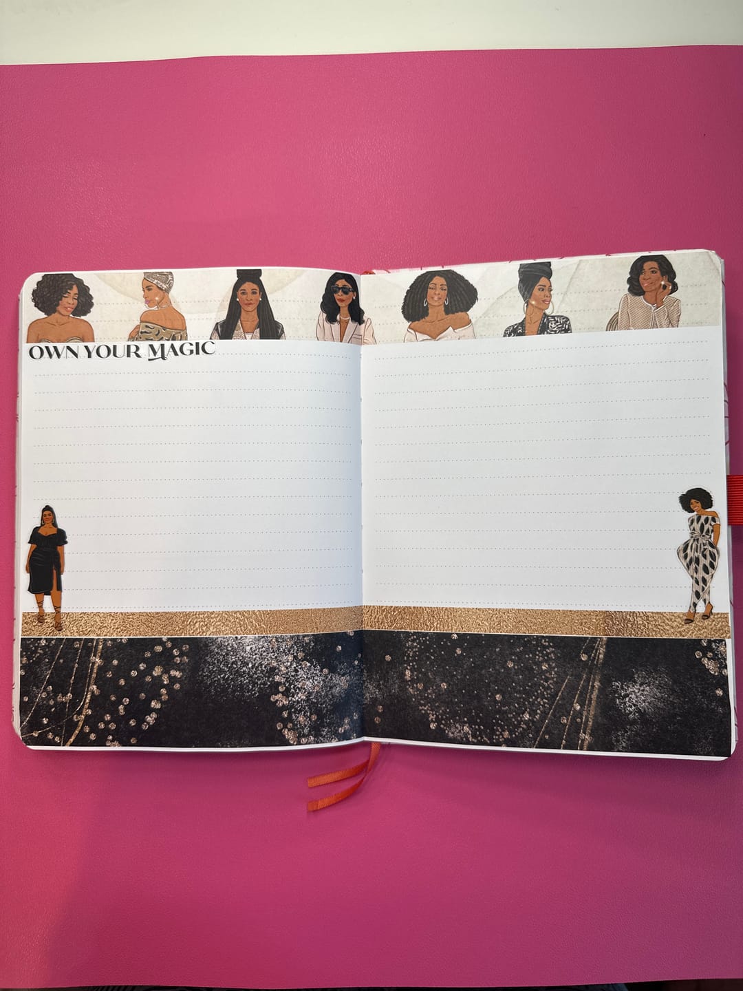 Customer photo review of Black Girl Magic #2 Pre-cut PET Tape + Washi Box Set
