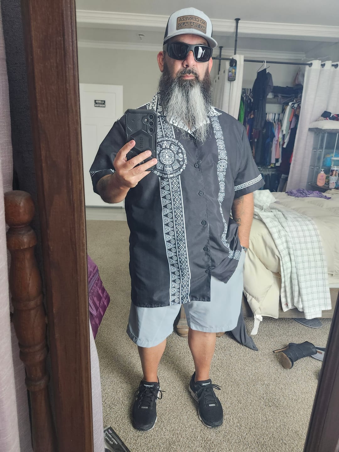 Customer photo review of Xiuhpohualli Guayabera