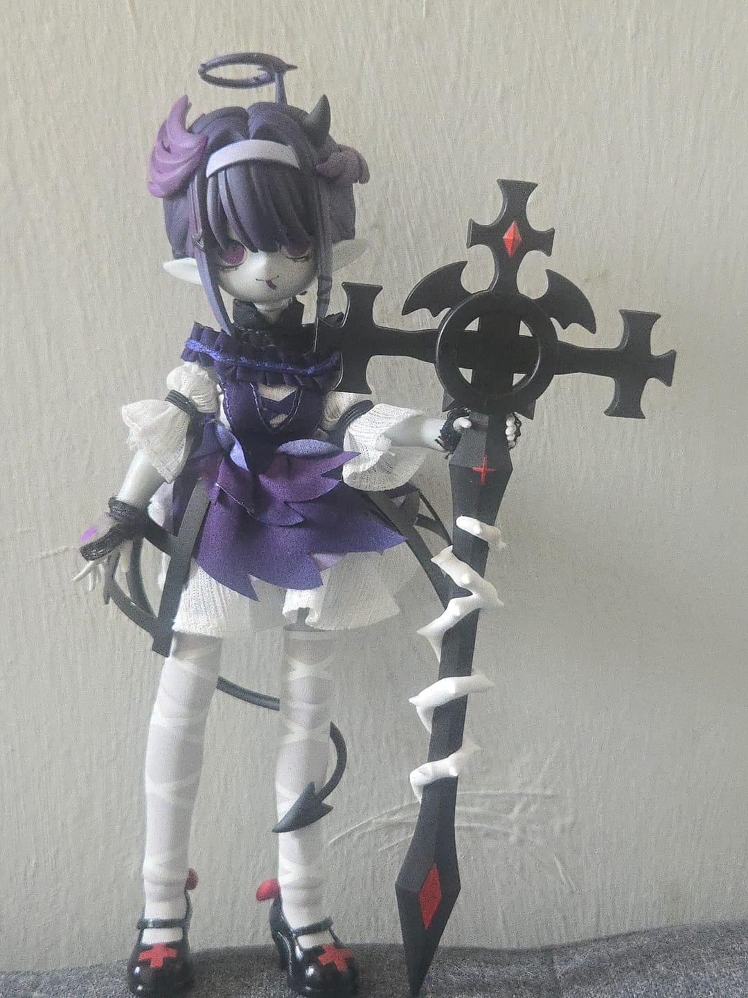 Customer photo review of Cooze Devil Horns Series 1/8 Action Figure BJD Blind Box