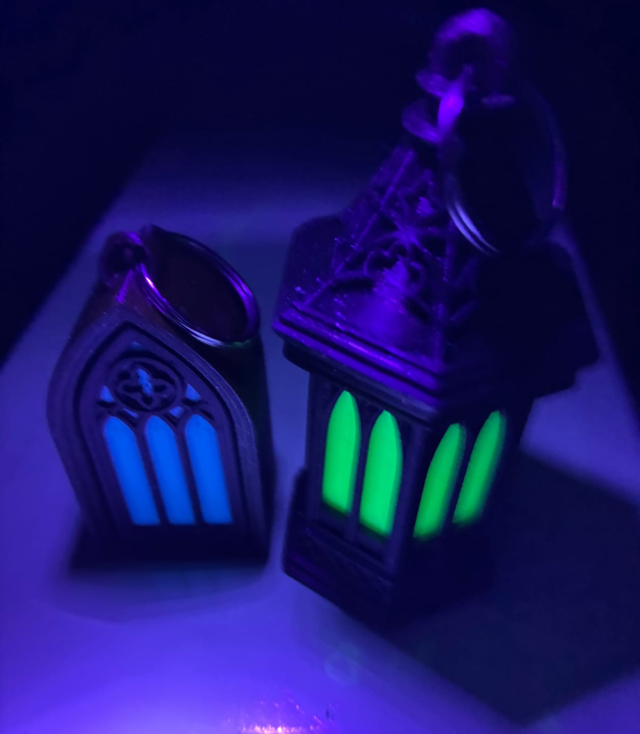 Customer photo review of Gothic Lantern Charms