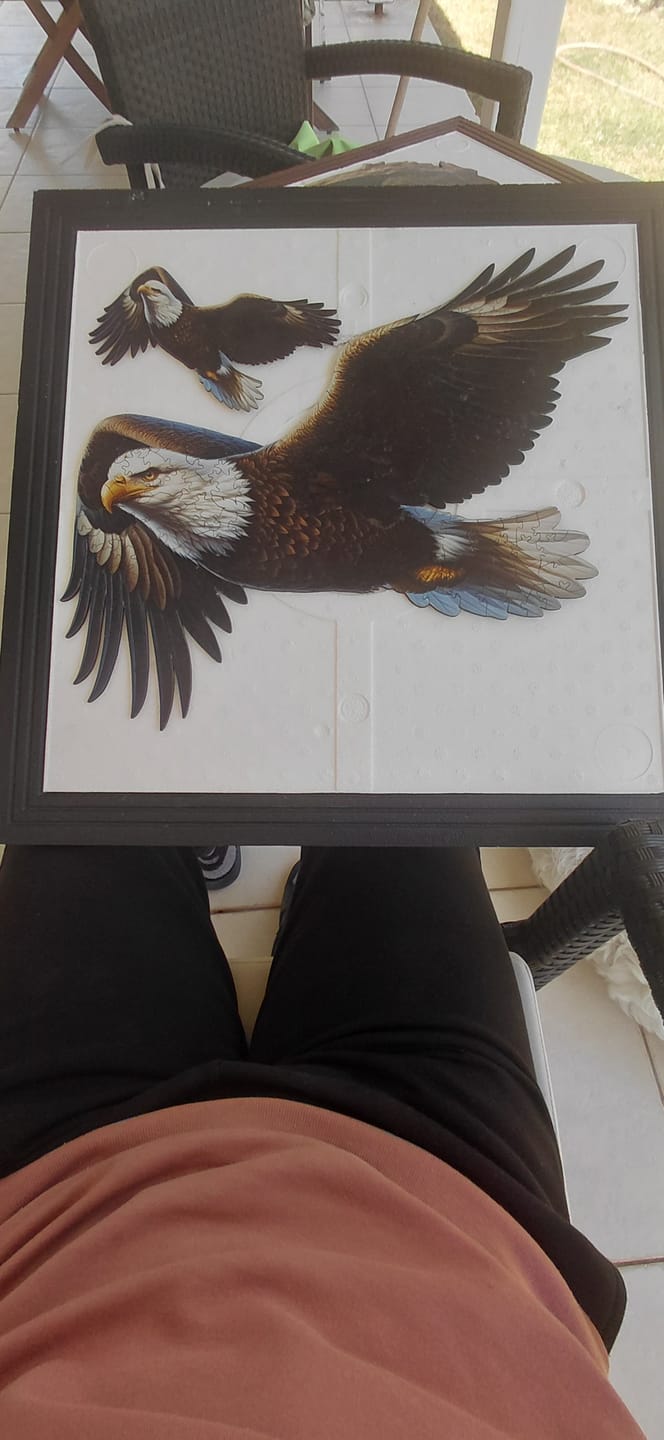 Customer photo review of Kartal - Ahşap Puzzle