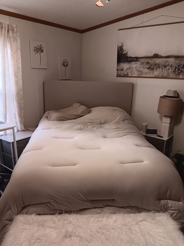 Customer photo review of CloudAlign™ Pillow