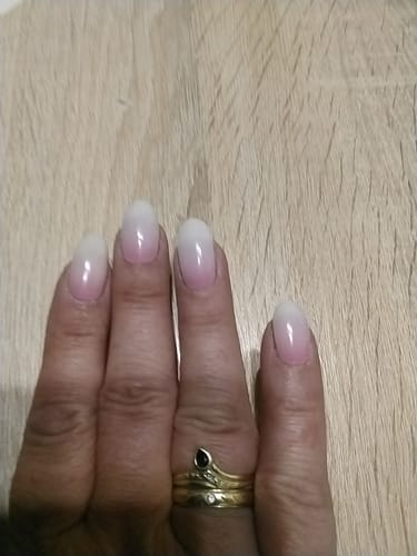 Kundenbewertung mit Foto zu UV Gel: Babyboomer Pink