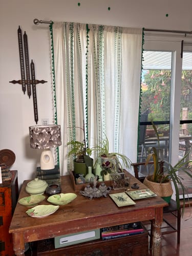 Customer photo review of Bohemian Land Curtain