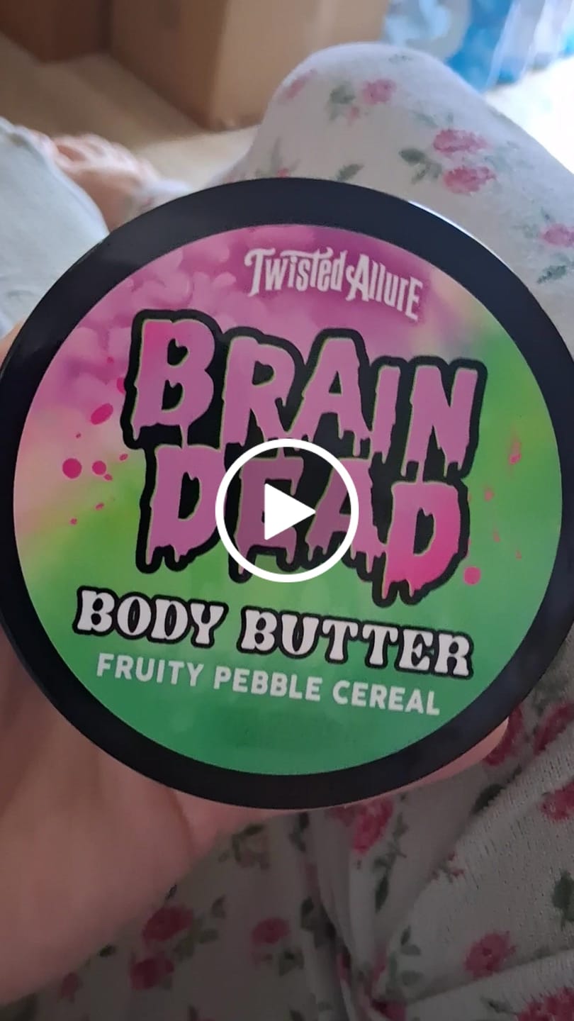 Customer video review of Brain Dead Body Butter
