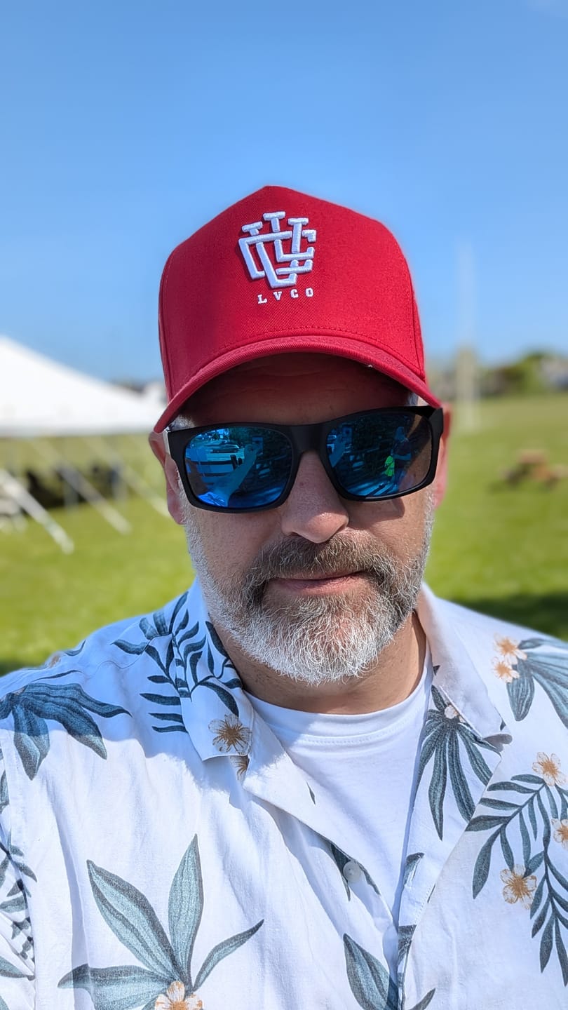Customer photo review of LVCO "Blood Red" A-Frame Snapback