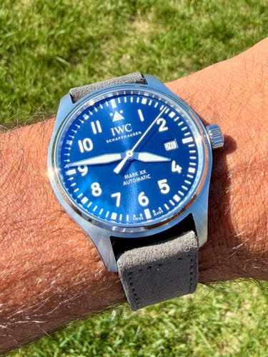 Customer photo review of The Selous - Premium Suede Strap