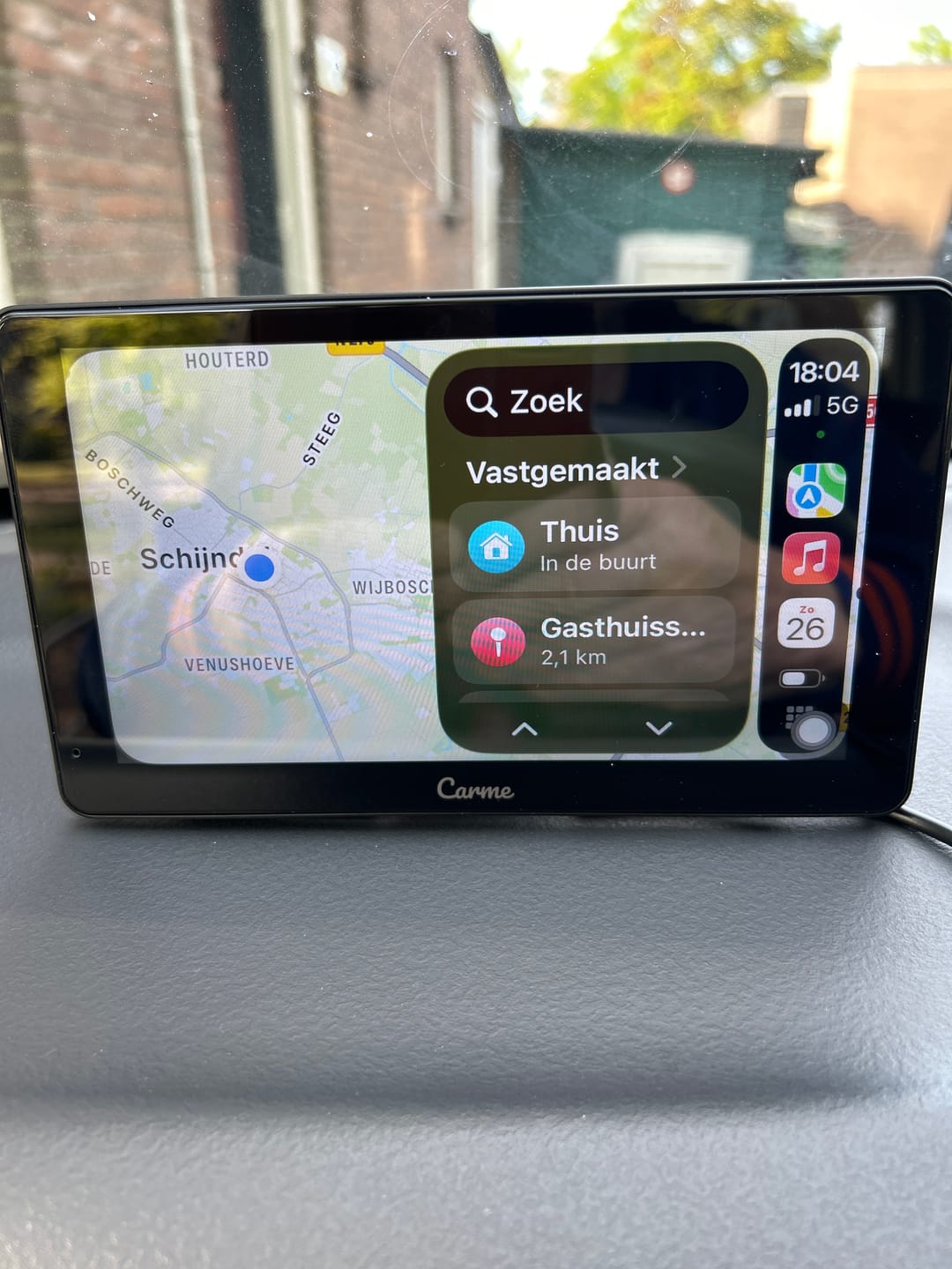 Customer photo review of CarPlay Scherm
