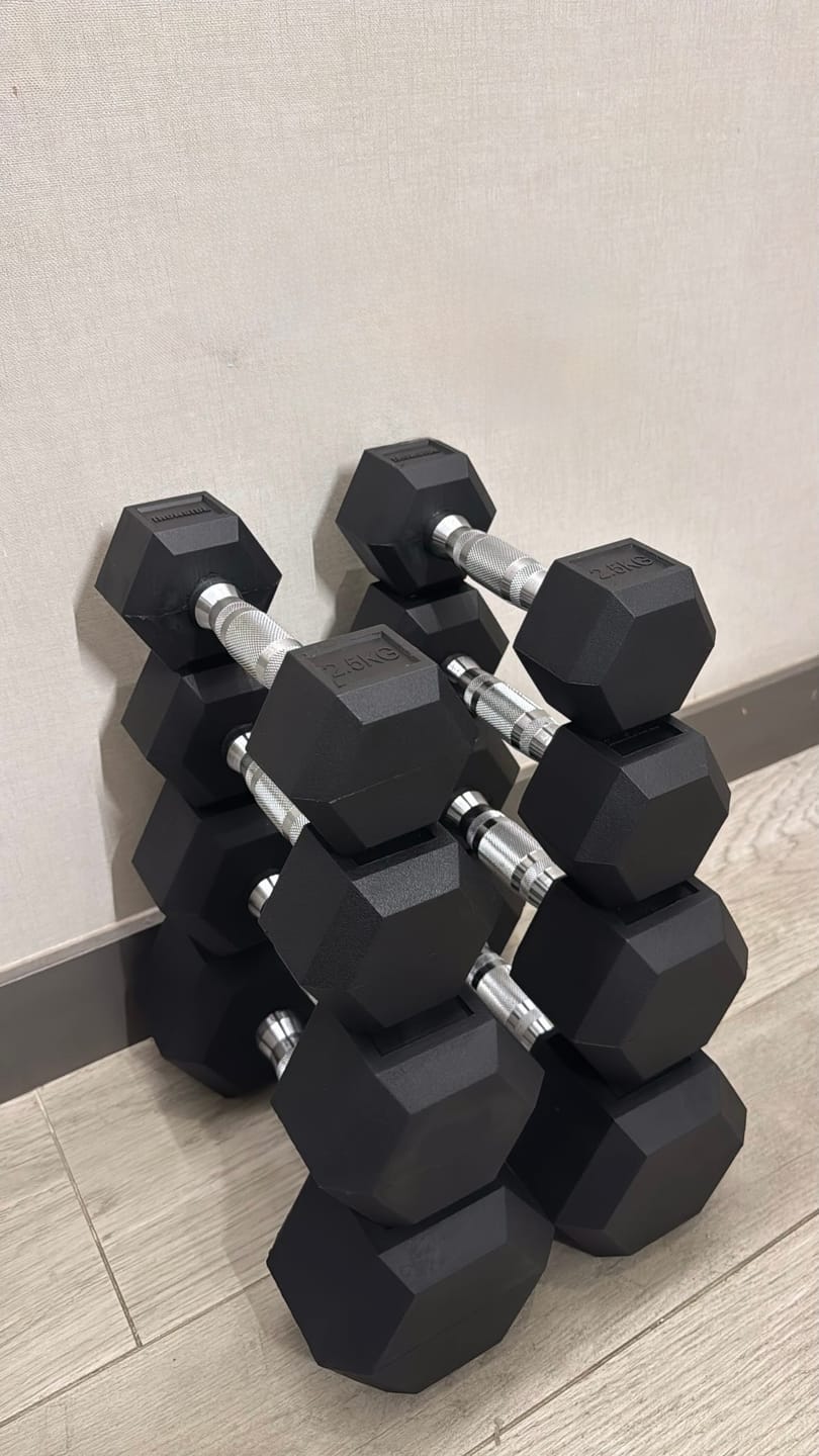 Customer photo review of Mancuerna Hexagonal (2.5 a 50 kg) IRONSIDE