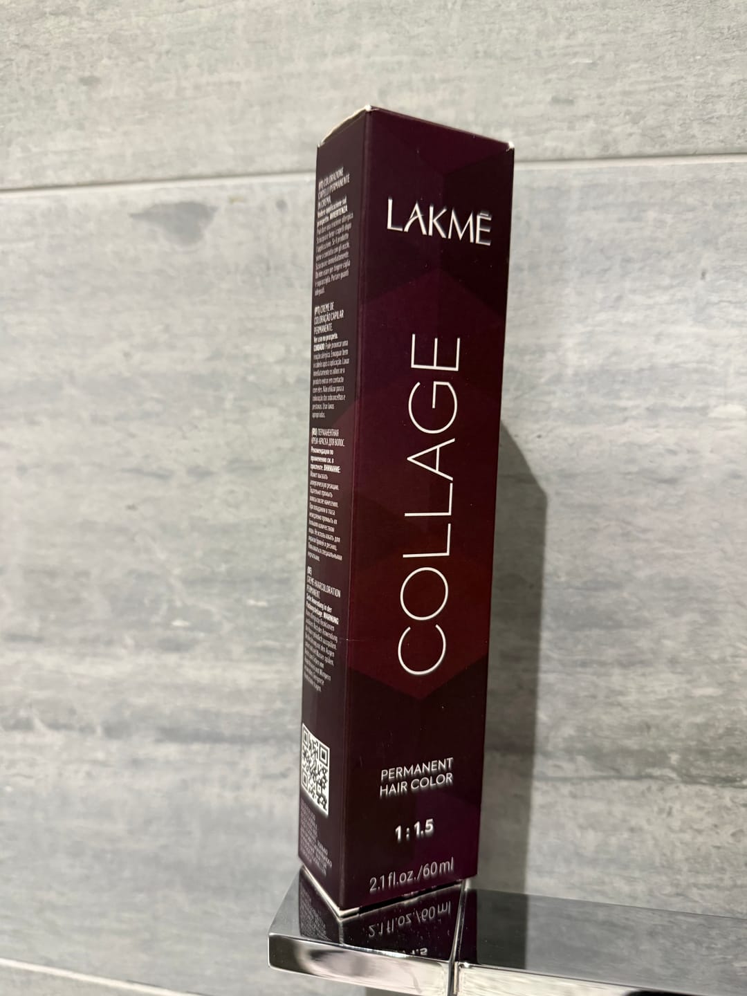 Customer photo review of Lakme Collage Creme  Hair Color 2oz