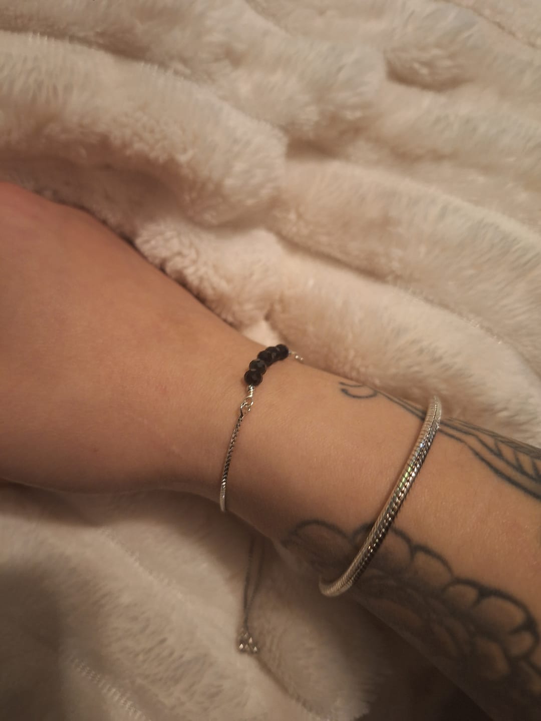 Customer photo review of Turmalin Armband - Schutz