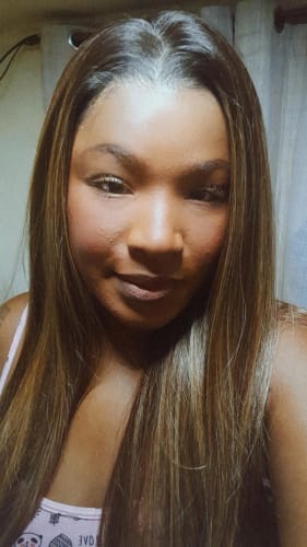 Customer photo review of Lace Front HD Valentina Luzes 33/27 65cm - Repartição Livre 13x4