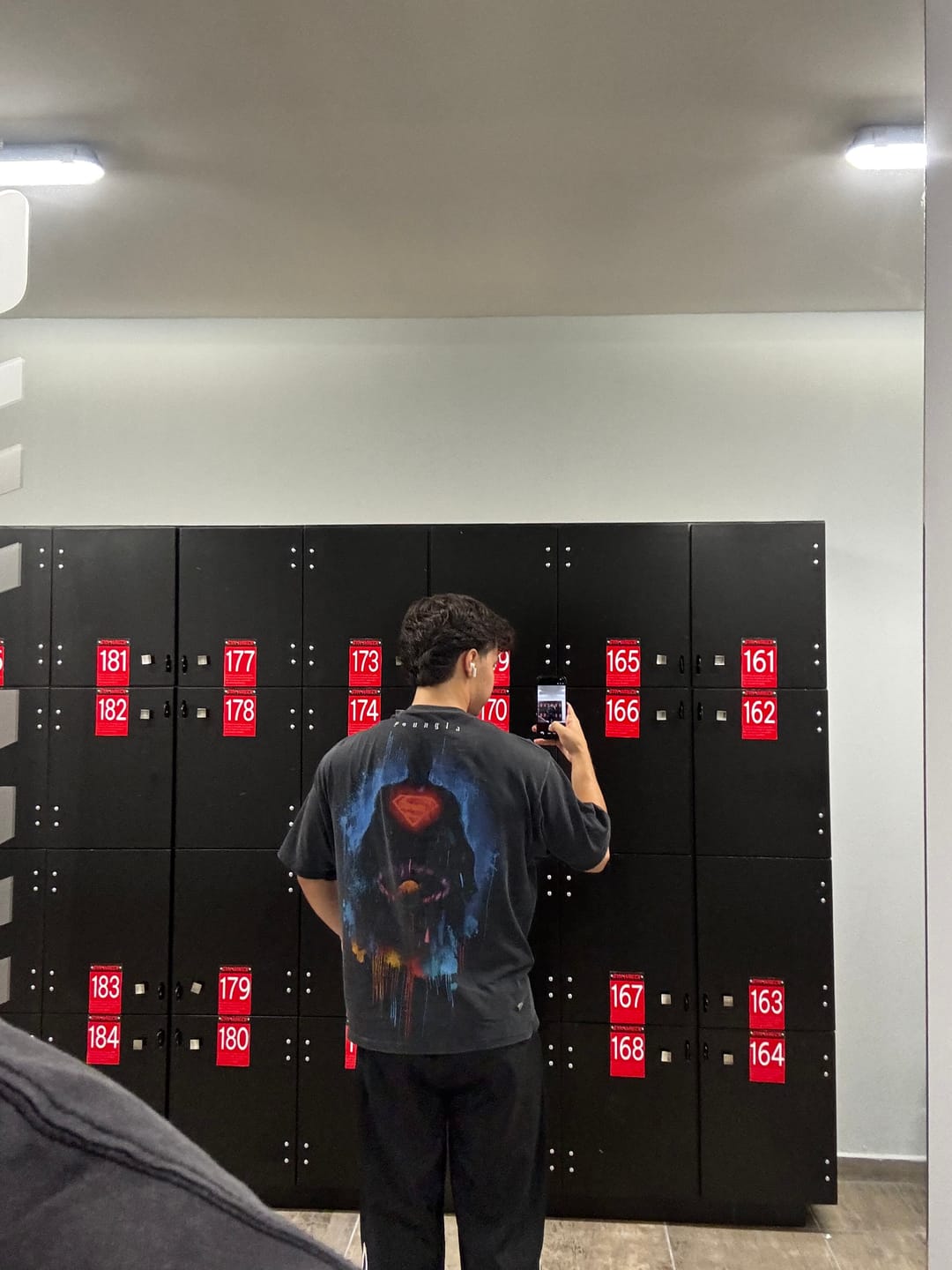 Customer photo review of 4044 - Superman Graphic Tees