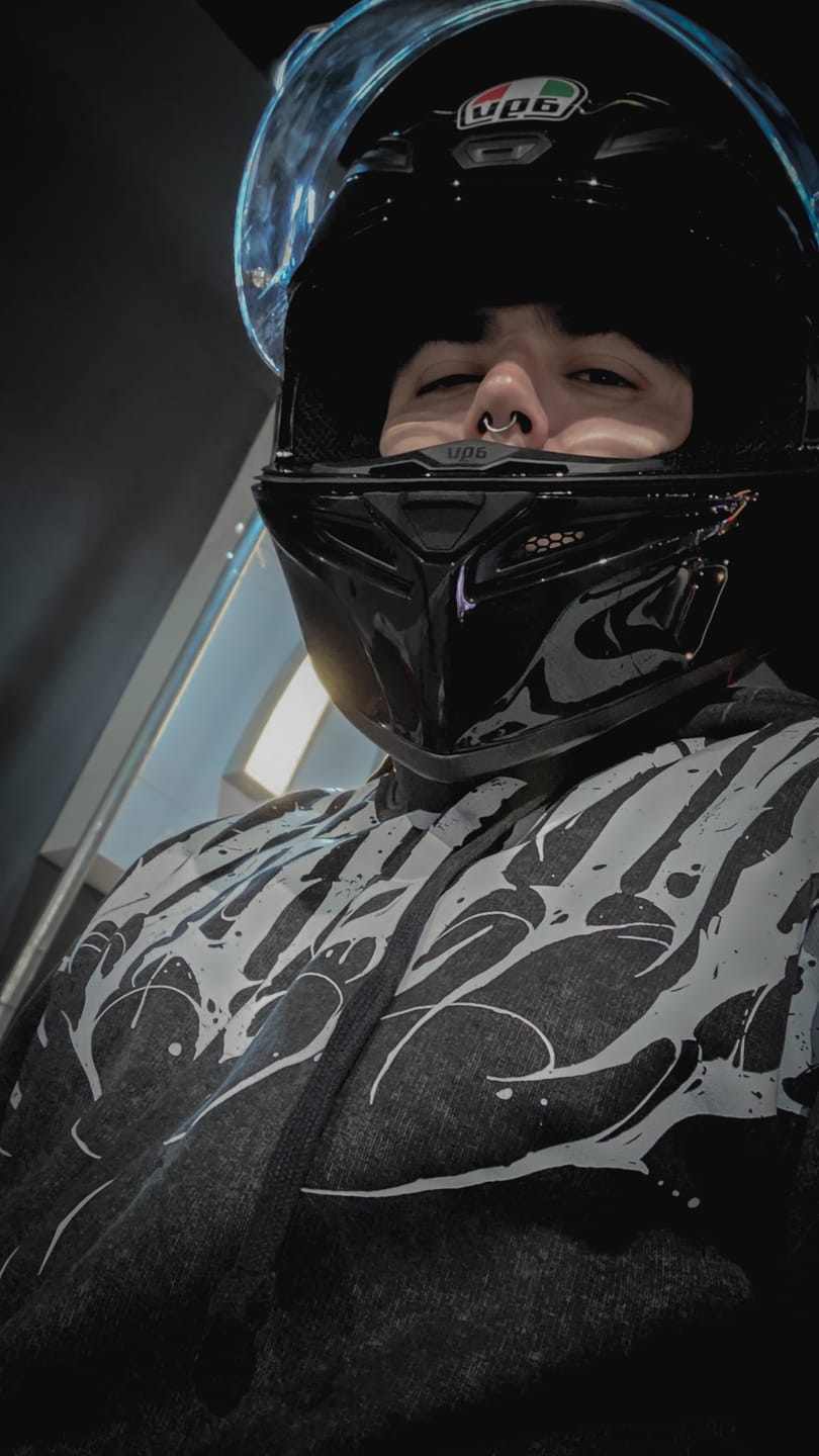 Customer photo review of HOODIE BLACK LETTER ART CO.