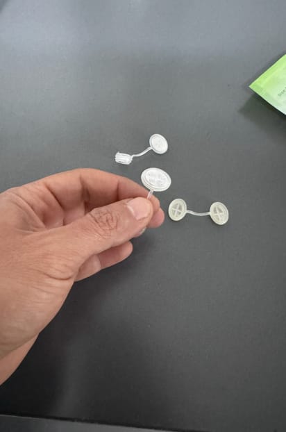 Customer photo review of Filtros nasales RESPILIFE™