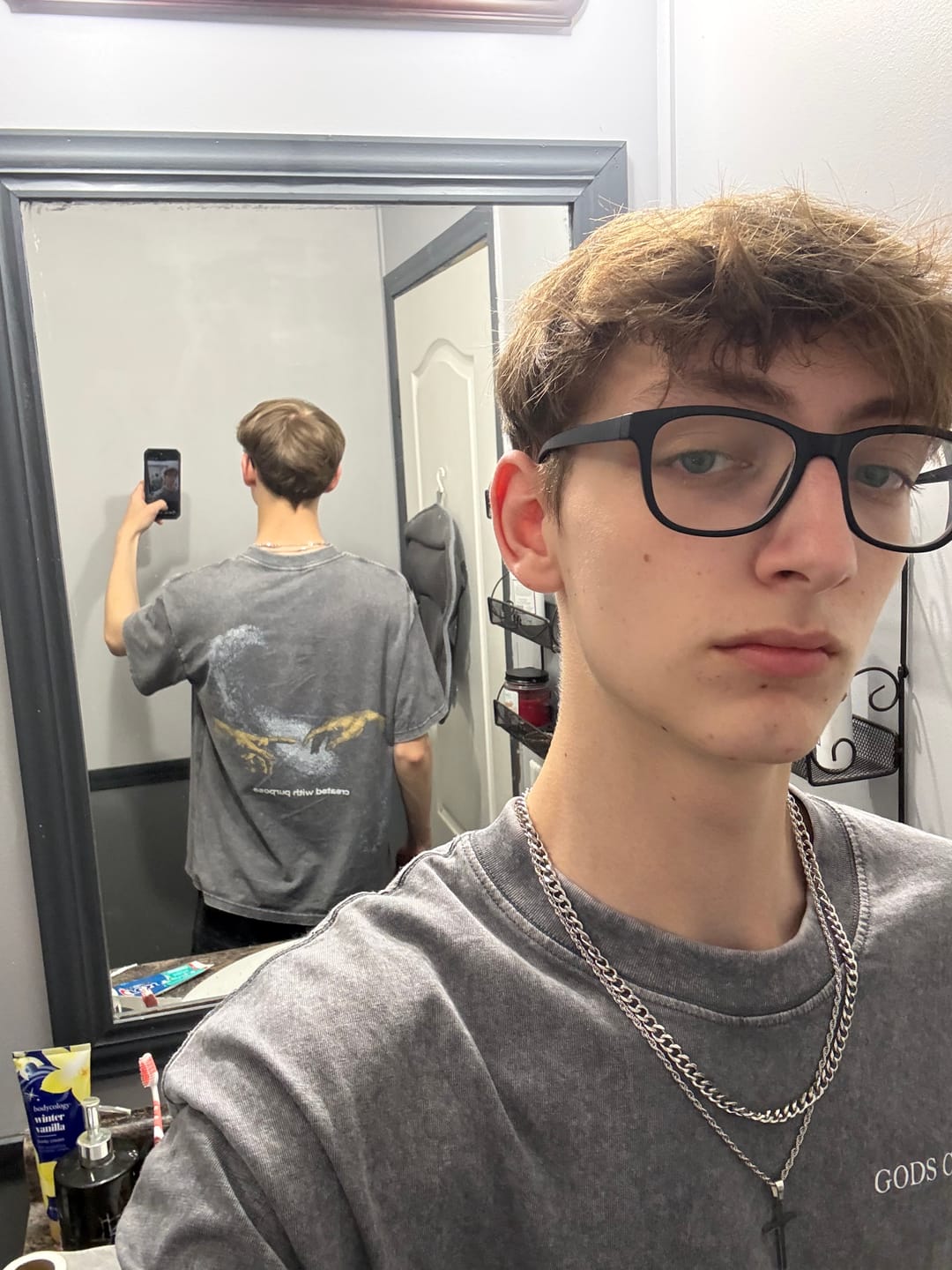 Customer photo review of Created With Purpose Shirt