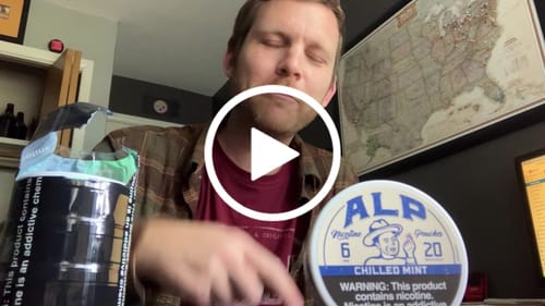 Customer video review of Refreshing Chill Nicotine Pouches