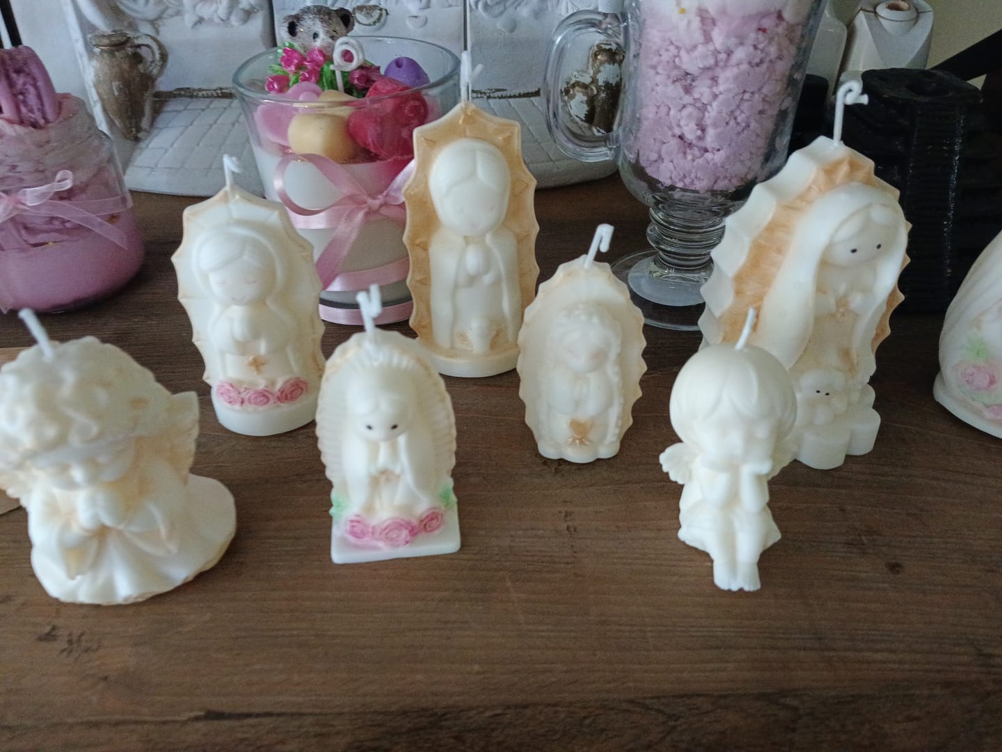 Customer photo review of ✨ Cera Premium Lista para MOLDE – Ideal para Velas de molde ,Waxmelts y figuras decorativas