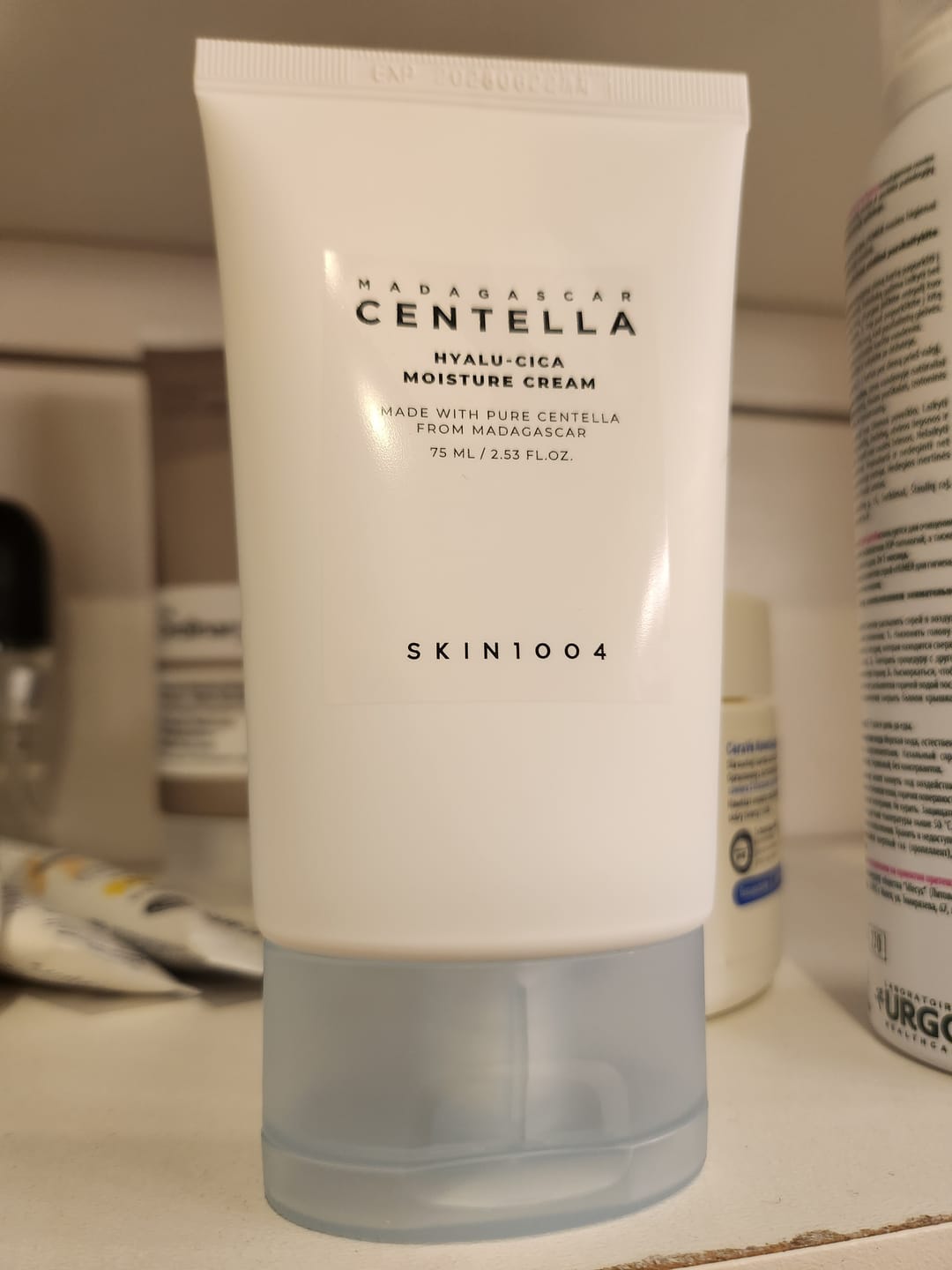 Customer photo review of Mitrinošs krēms ar nomierinošu iedarbību SKIN1004 Madagascar Centella Hyalu-Cica Moisture Cream