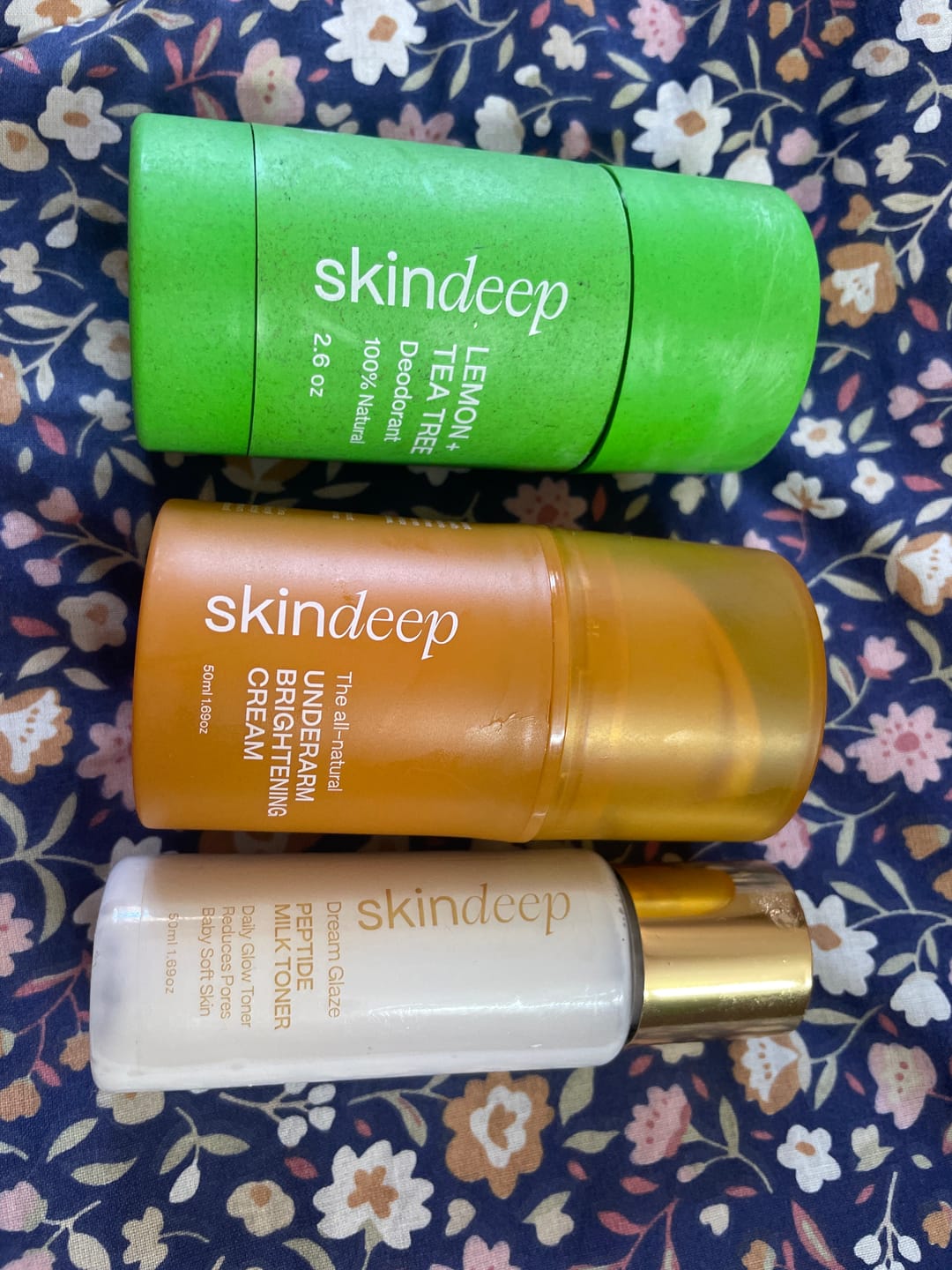 Customer photo review of DEODORANT