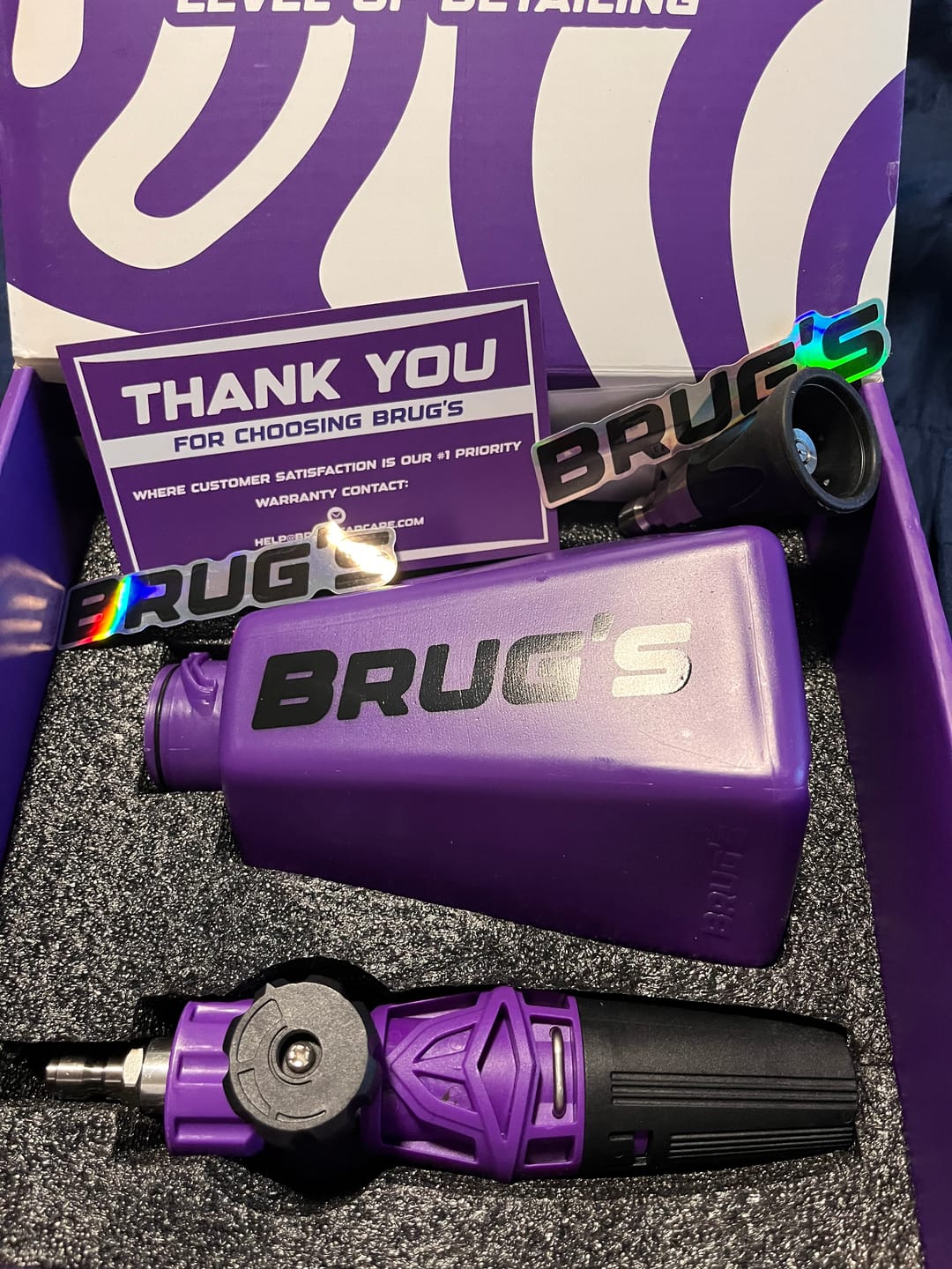 Customer photo review of Brug's® V2 Pro Foam Cannon