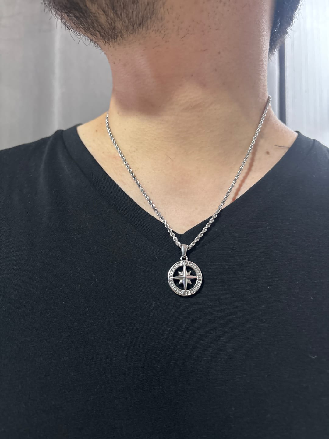Customer photo review of Compass II Pendant