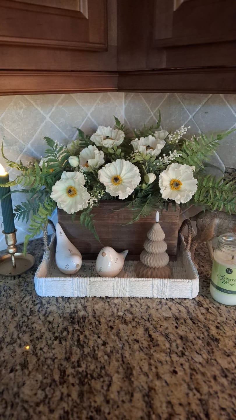 Customer photo review of Real Touch Poppy Bundle | White