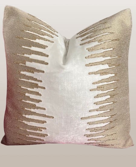 Customer photo review of Ivory Gold Pillow