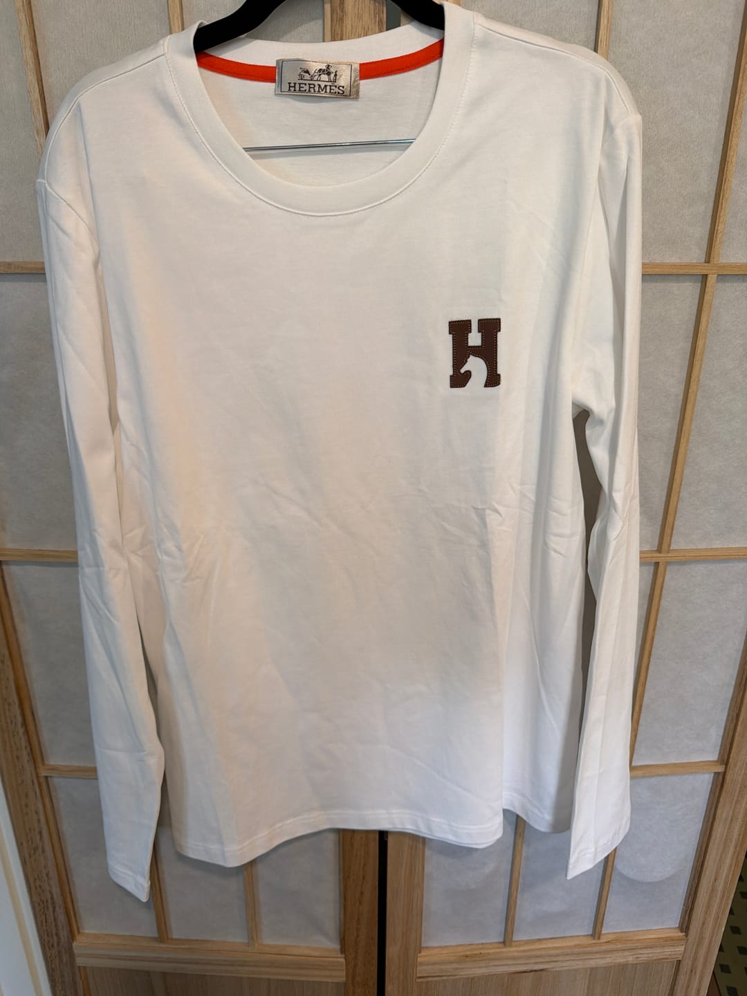 Customer photo review of HM 25 long sleeve round neck t-shirt cotton 264295
