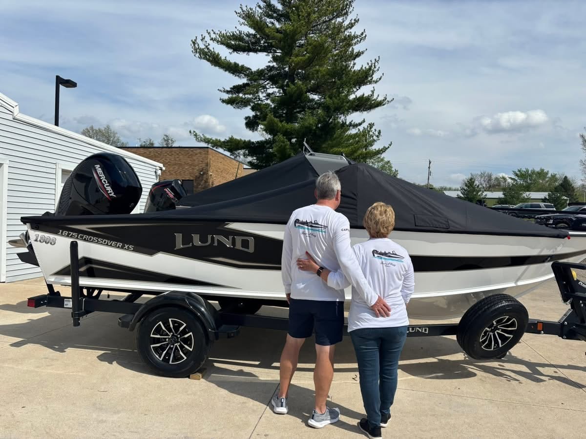 Customer photo review of Womens Captain & Crew Drifit Custom Boat Shirts - Long Sleeve