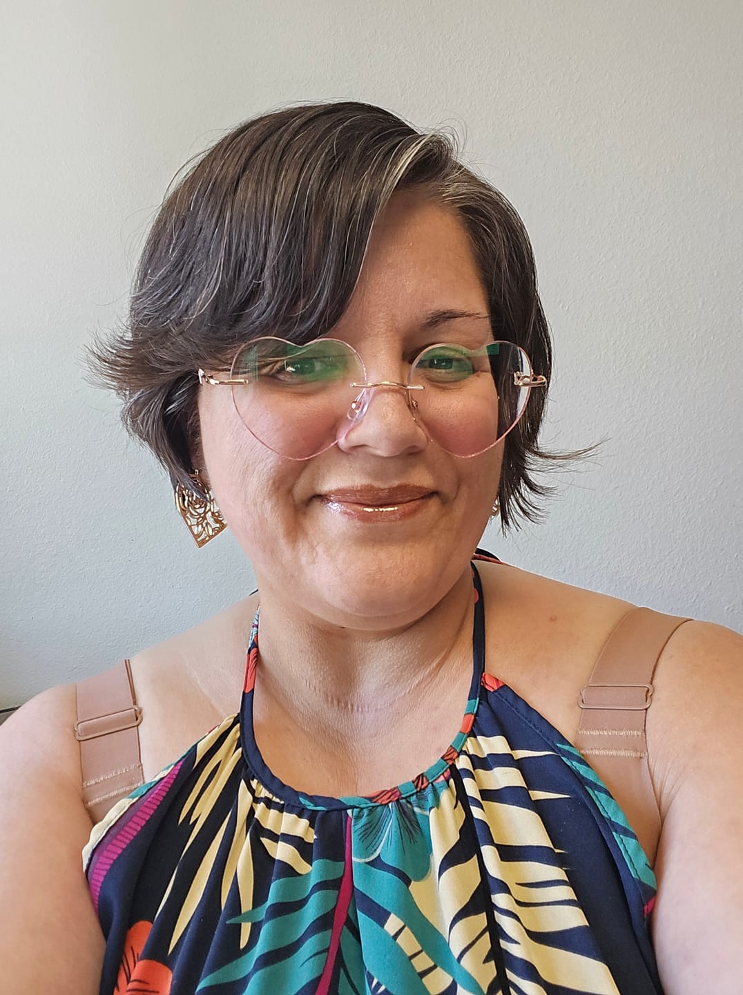 Customer photo review of Lovie Eyeglasses