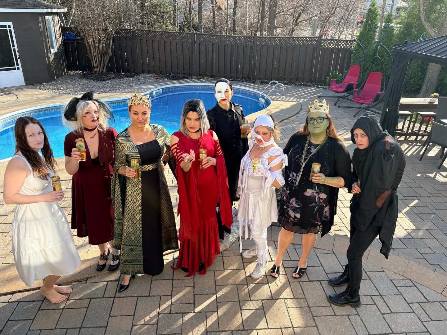Customer photo review of Halloween Murder Mystery Game Kit - Monster Mansion