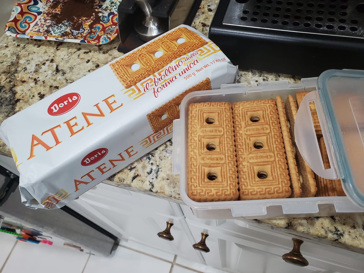 Customer photo review of Doria Atene Shortbread Biscuits, 17.6 oz (500g)