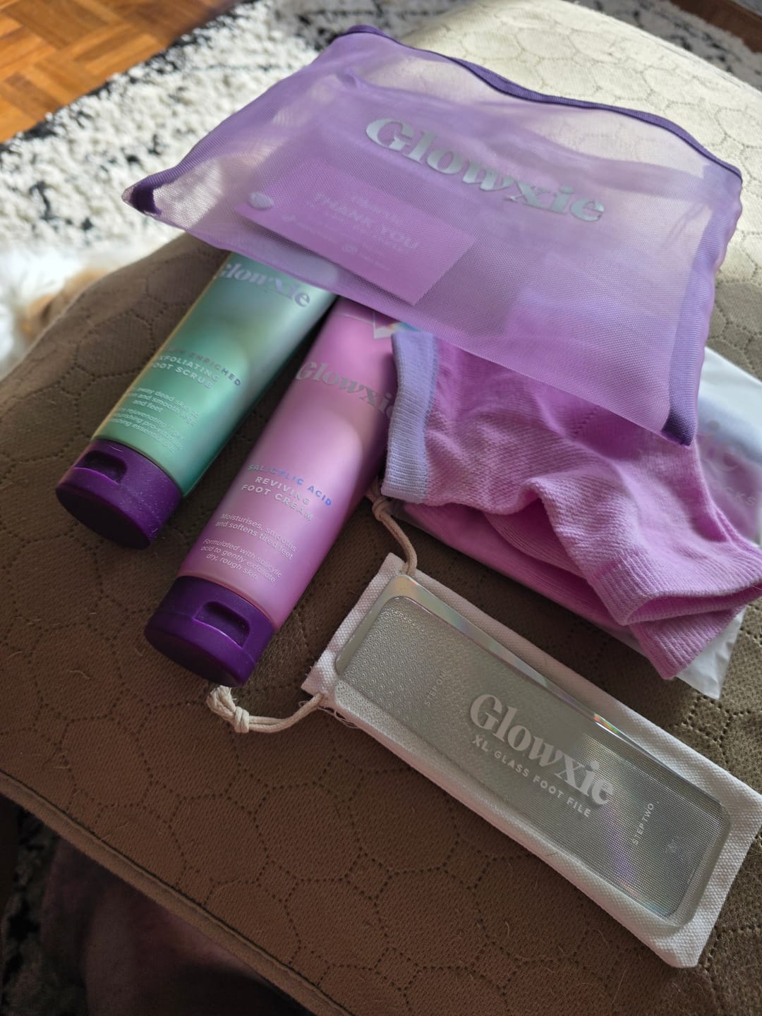 Customer photo review of Glowxie Complete Pedicure Set