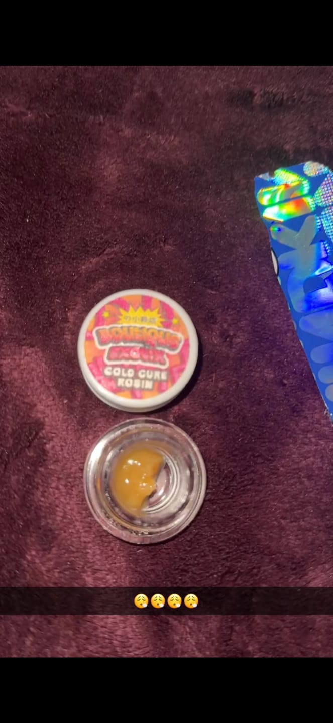 Customer photo review of Boutique Exotics - Cold Cure Rosin 1 Gram