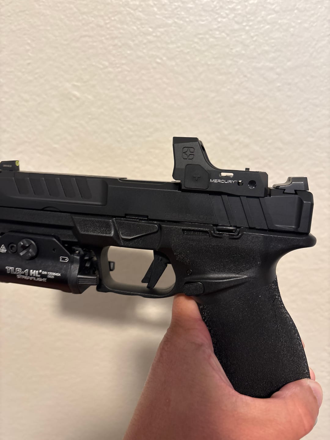 Customer photo review of MERCURY™ Reflex Sight