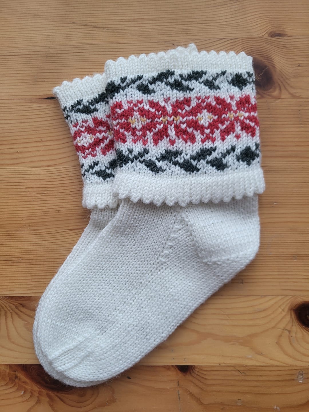 Customer photo review of Alize Superwash Comfort Socks