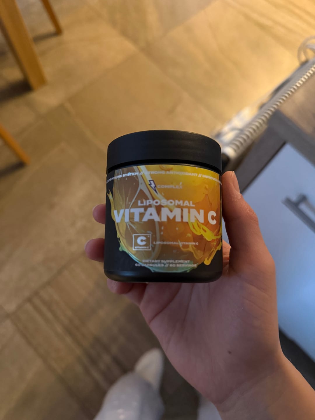 Customer photo review of Liposomal Vitamin C