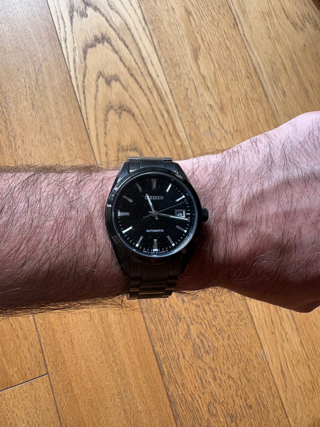 Customer photo review of Reloj Citizen NB1054-58E Automatic Made in Japan Sapphire JDM 38mm