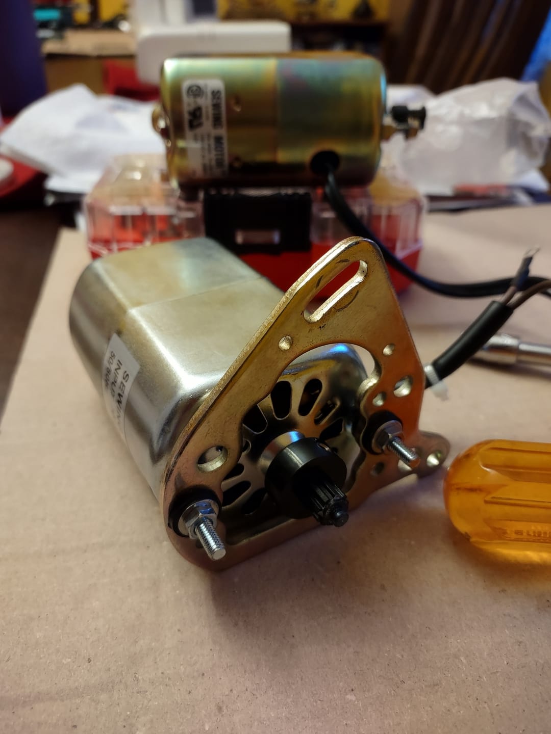 Customer photo review of Motor w/o Bracket #M1025, 110v