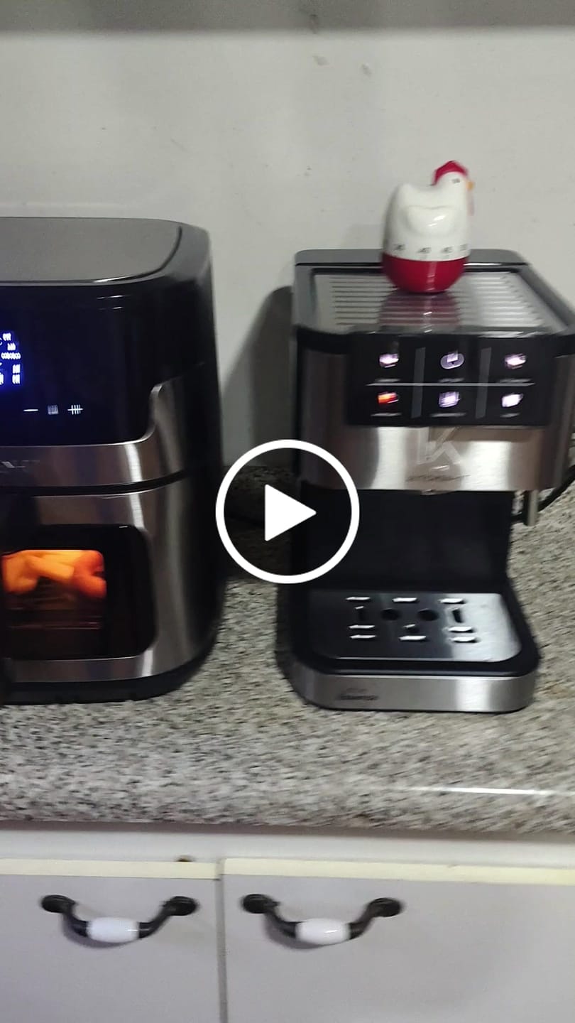 Customer video review of Freidora de aire Luxe Edition 8L