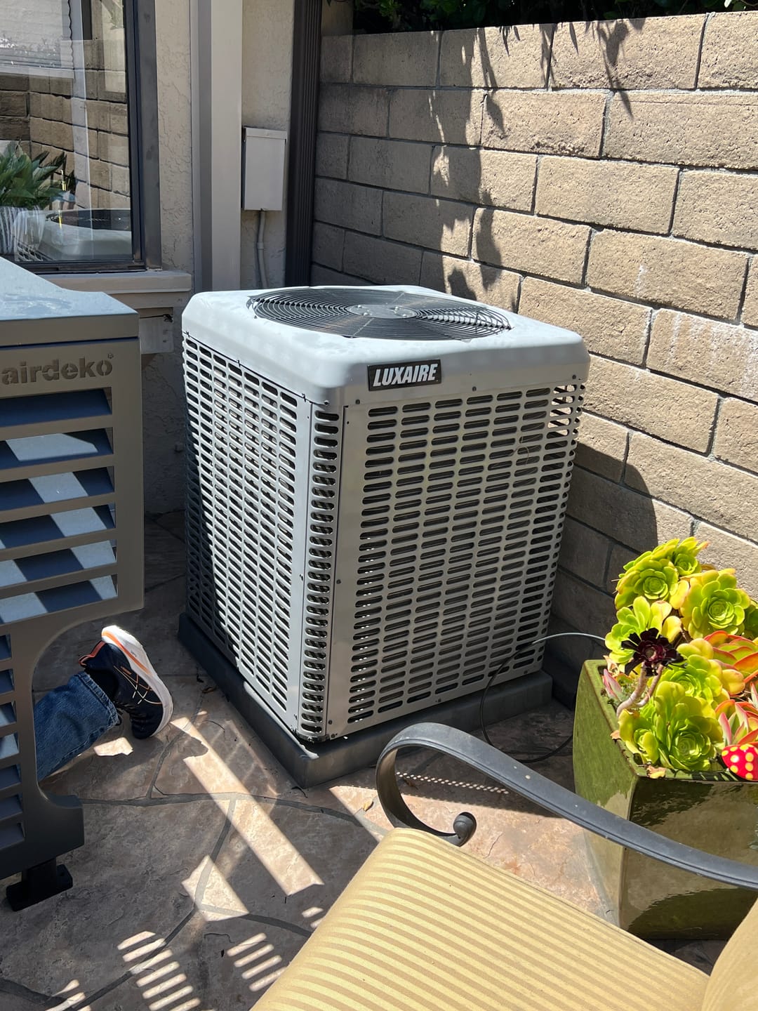 Customer photo review of Central AC Cover - Black