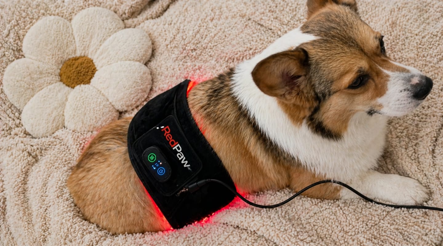 Customer photo review of RedPaw Red Light Therapy