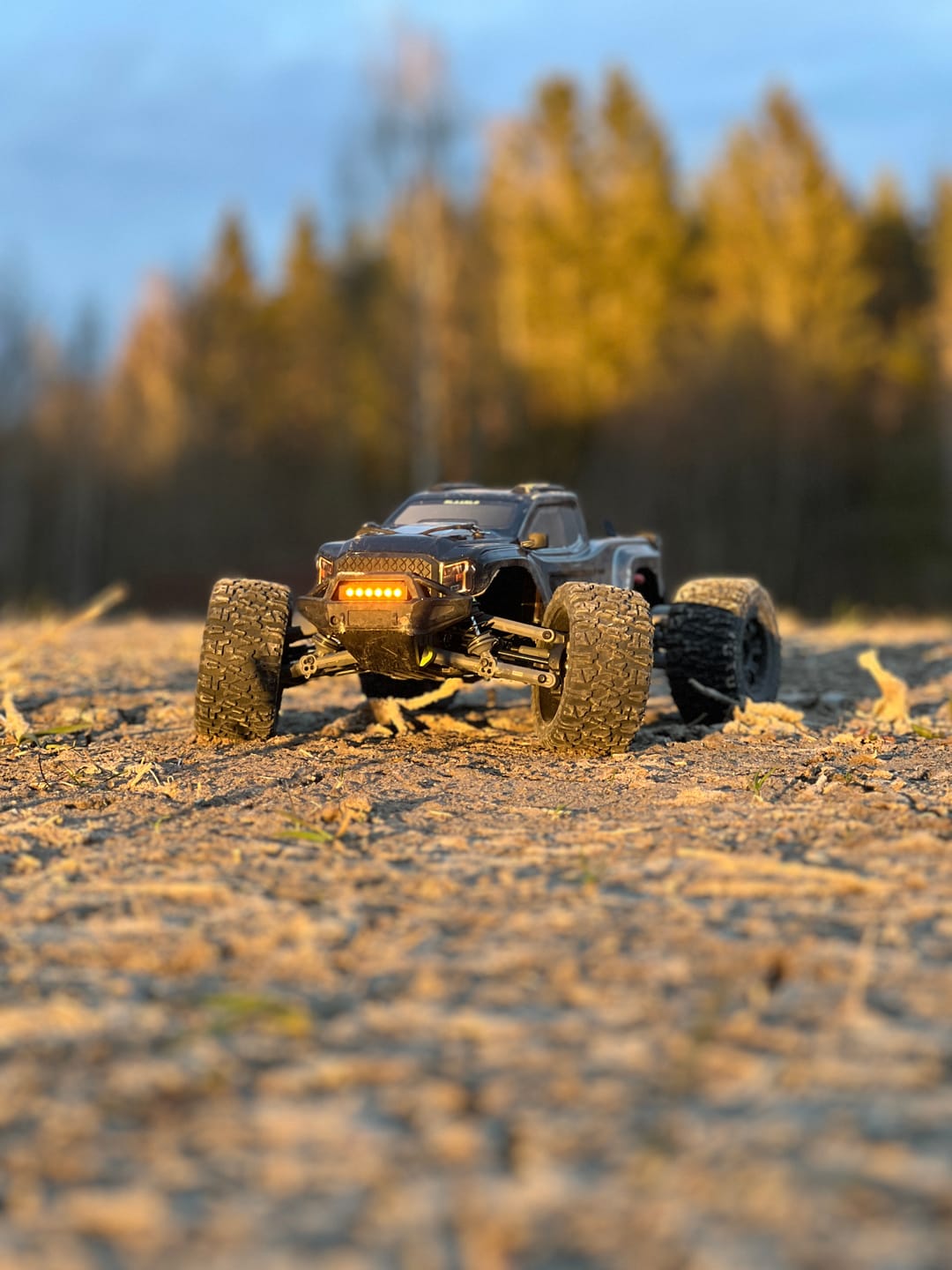 Customer photo review of Rlaarlo Omni-Terminator Carbon Fiber MINI 1:10 Scale RTR Brushless Monster Truck, RZ001B-C