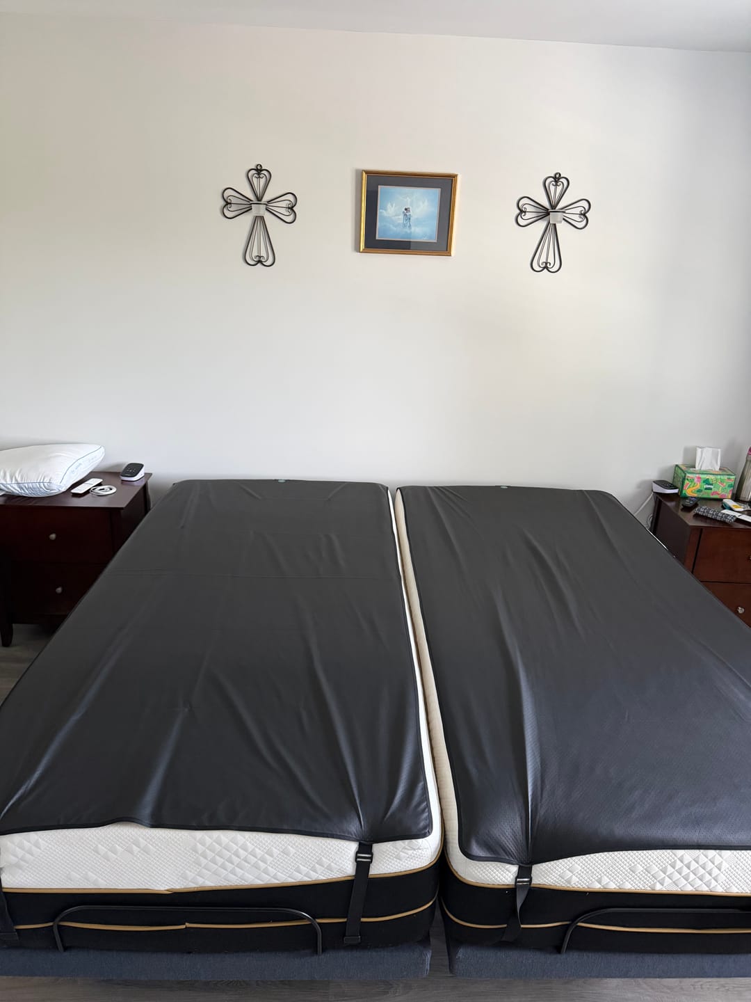 Customer photo review of Earthbound® Grounding Mattress Pad