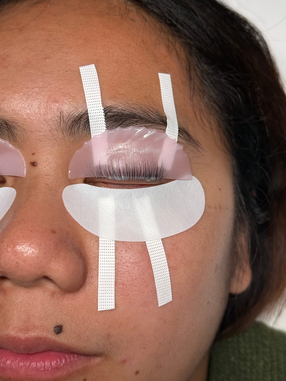 Customer photo review of Lash Lift Softening Pad