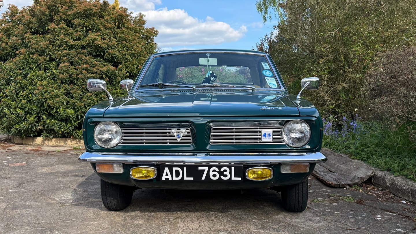 Customer photo review of Classic Raised & Riveted Number Plates | Pair*