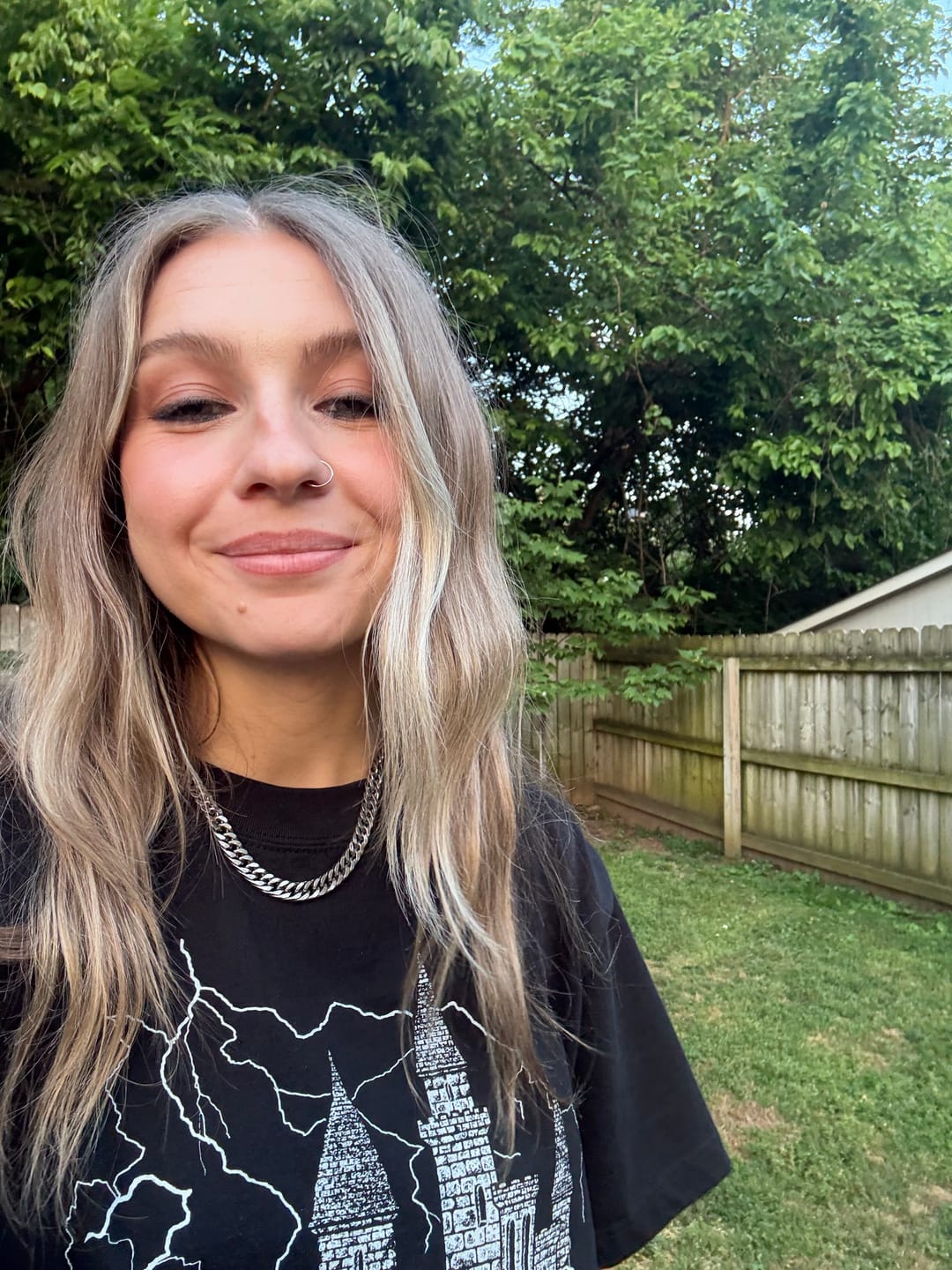 Customer photo review of Gate Keeper Oversized Tee